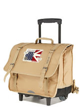 Cartable  roulettes IKKS Navy 41 cm