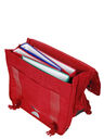 Cartable American College 41 cm Rouge