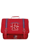 Cartable American College 41 cm Rouge