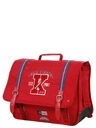 Cartable American College 41 cm Rouge