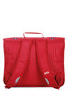 Cartable American College 41 cm Rouge