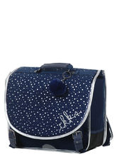 Cartable IKKS Saint Germain des Prs 35 cm Bleu