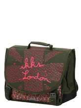 Cartable IKKS London 38 cm Kaki