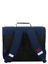 Cartable Union Jack Russel 38 cm Bleu