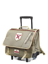 Cartable  roulettes IKKS Pirat  41 cm