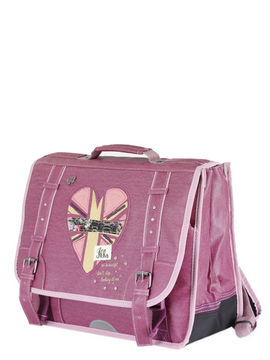 Cartable London 38 cm Violet