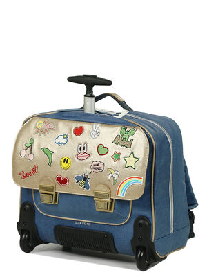 Cartable trolley Jeune Premier Wheeled It bag Gold Fun 38 cm Gold Fun