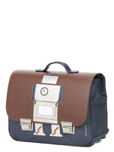 Cartable Jeune Premier It bag Midi Signature Robot 38 cm Robot