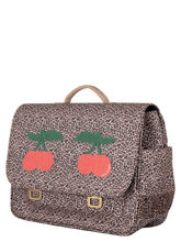 Cartable Jeune Premier It bag Midi Leopard Cherry 38 cm Leopard Cherry