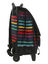 Cartable � roulettes Rework 41 cm Ray� noir Ray� noir