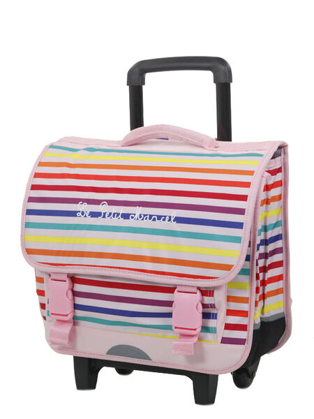 Cartable � roulettes Rework 41 cm Ray� Rose