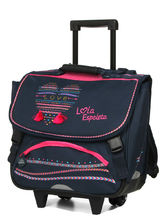Cartable  roulettes Lola Espeleta Brsil 38 cm Anthracite