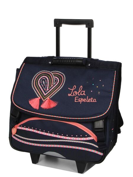 Cartable � roulettes Love 38 cm