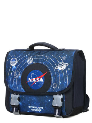 Cartable Nasa Galaxie 38 cm Bleu Marine