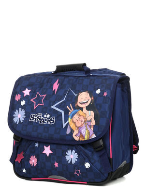 Cartable Oberthur x Les Sisters 38 cm Marine