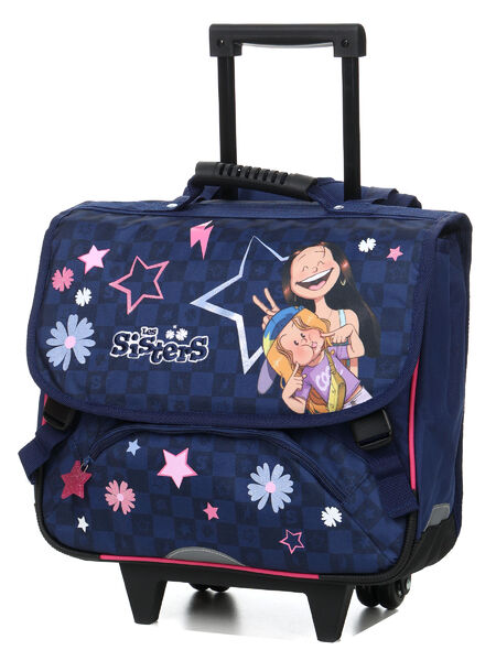 Cartable à roulettes Les Sisters 38 cm
