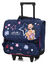 Cartable � roulettes Les Sisters 38 cm Marine