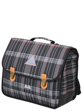 Cartable Be ​All Over Color 41 cm Tartan Gris
