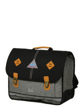 Cartable Poids Plume New Light 41 cm Noir Gris