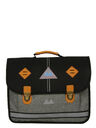 Cartable New Light 38 cm Noir Gris