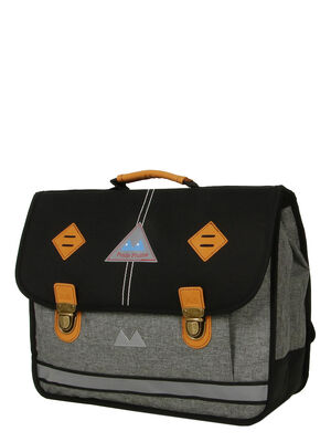 Cartable Poids Plume New Light 38 cm Noir Gris