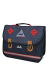 Cartable Confettis 35 cm Marine