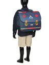 Cartable Confettis 38 cm Marine