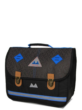Cartable Confettis 38 cm Noir