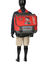 Cartable � roulettes Boy 38 cm Rouge