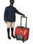 Cartable � roulettes Boy 38 cm Rouge
