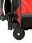 Cartable � roulettes Boy 38 cm Rouge