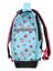 Cartable R�versible Strawberry 38 cm Bleu Rose