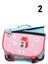 Cartable R�versible Strawberry 38 cm Bleu Rose