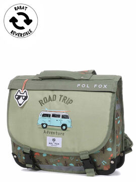 Cartable R�versible Pol Fox Road Trip 35 cm