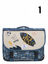 Cartable R�versible Surfeur 41 cm Bleu