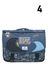 Cartable R�versible Surfeur 41 cm Bleu