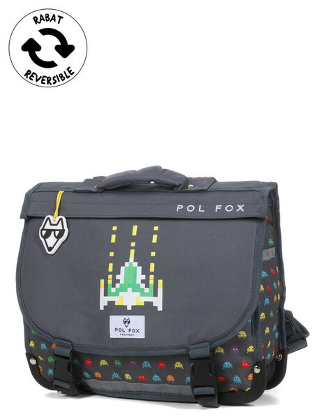 Cartable Réversible Space Invader 35 cm