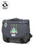 Cartable R�versible Space Invader 35 cm Gris