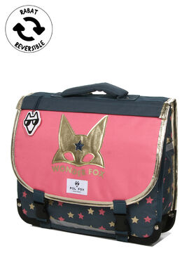 Cartable R�versible Wonder Fox Glitter 35 cm