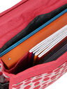 Cartable R�versible Pom Pom 38 cm Rouge