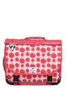 Cartable R�versible Pom Pom 38 cm Rouge