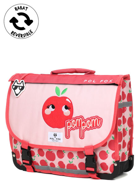 Cartable R�versible Pom Pom 38 cm