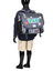 Cartable R�versible Street Art 38 cm Gris Carbone