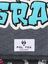 Cartable R�versible Street Art 38 cm Gris Carbone