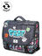 Cartable R�versible Street Art 38 cm Gris Carbone