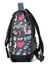 Cartable R�versible Street Art 38 cm Gris Carbone