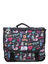 Cartable R�versible Street Art 38 cm Gris Carbone