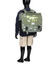 Cartable R�versible Jurassic 38 cm Kaki