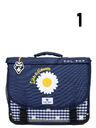 Cartable R�versible Daisy 38 cm Marine