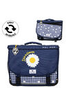 Cartable R�versible Daisy 38 cm Marine